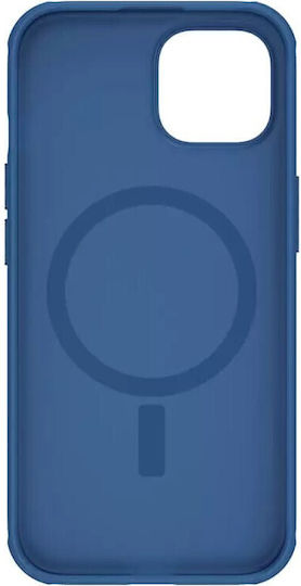 Nillkin Super Frosted Back Cover Plastic Magnetic Albastru (iPhone 15)