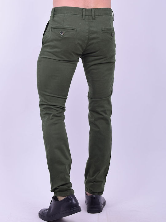 Dsplay Men's Trousers Chino Khaki