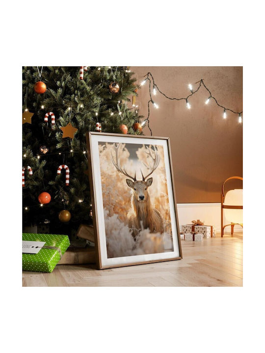 Walls Poster Deer In A Sunny Landscape 50x70cm