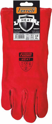 Ferreli Gloves for Work Red 1pcs