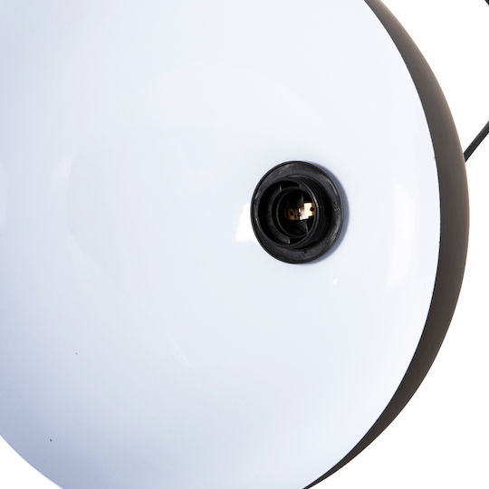 HomeMarkt Lustră Negru cu pantaloni evazati cu Dulie E27 29x29x121cm.