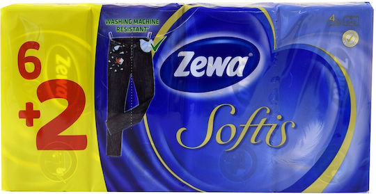 Zewa Softis Classic 8 Packungen Taschentücher (10Stk/Packung)