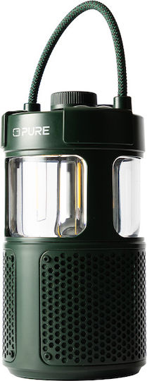 Pure Woodland Glow Ηχείο Bluetooth 20W με Διάρκεια Μπαταρίας έως 14 ώρες Μαύρο