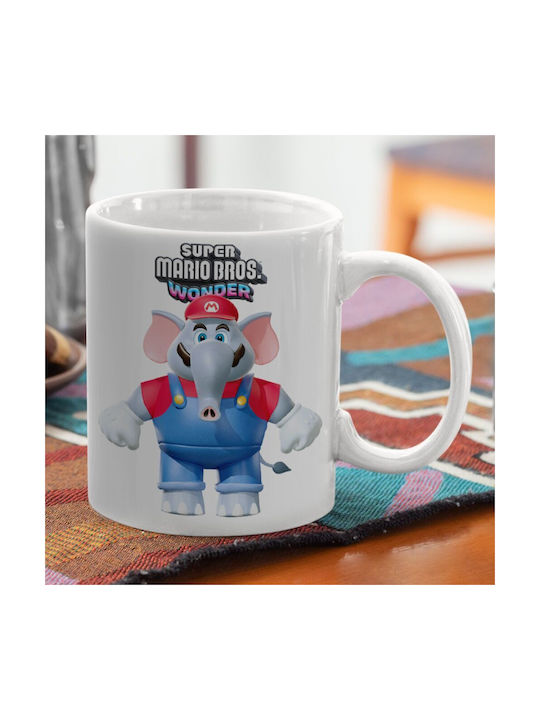 Koupakoupa Super Mario And Friends Mug Ceramic White 330ml