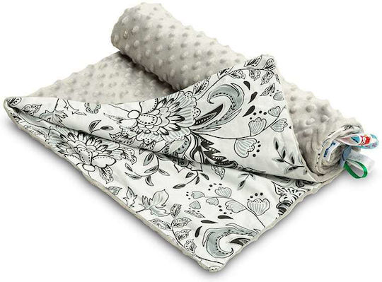 Sensillo Blanket Nursery Swaddling Blankets Gray Grey 75x100cm