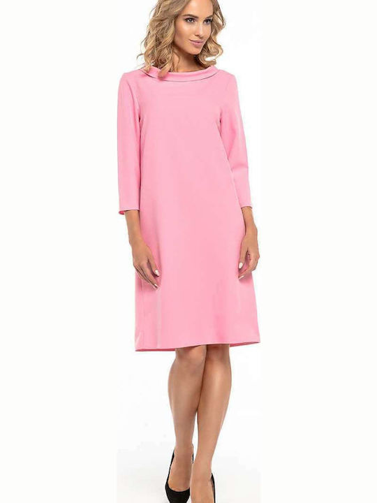 Tessita Midi Kleid Rosa