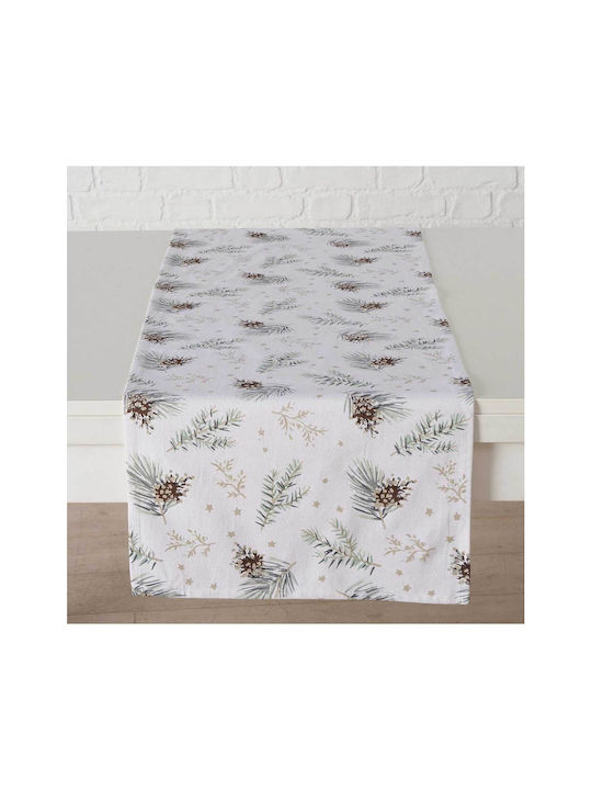 Domus Homus Weihnachts- Tischtuch Läufer Stoff B140xL40cm. 1Stück