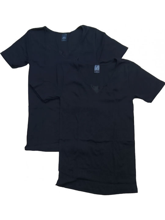 Women's Short Sleeve T-Shirt Black 2Pack