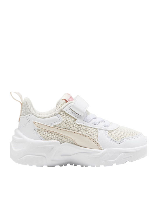 Trinity Lite Ac+ Inf Kinder Sneaker mit Bügel- und Schleifenverschluss Weiß