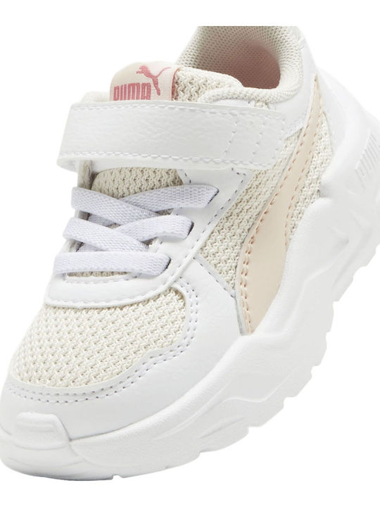 Trinity Lite Ac+ Inf Kinder Sneaker mit Bügel- und Schleifenverschluss Weiß
