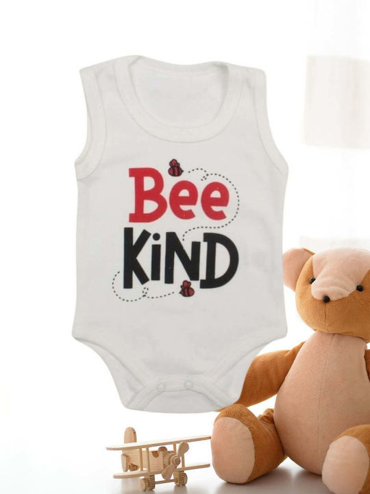 beBio Bee Kind Fără mâneci Alb