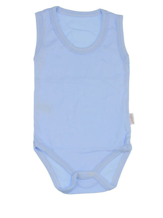 Nayinom Baby Bodysuit Sleeveless Blue