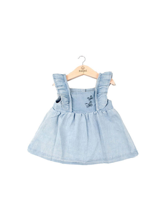 Babybol Kids Dress Denim Blue