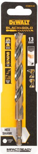 DEWALT Conical Diamond Drill HSS with Hexagonal Shank for Metal
