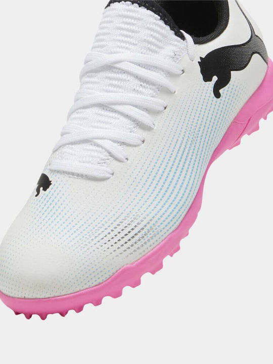 PUMA Future 7 Play Football Shoes with Molded Cleats White