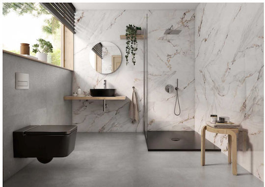 Roca Плочка За под На закрито Сияен 120x60см White Glossy