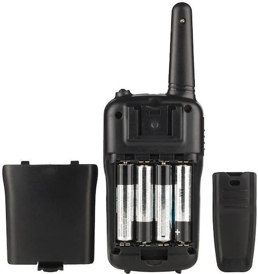 Osio OPM-1050 Безжичен Трансивър PMR 0.5W с Монохромен Екран Комплект 2бр В Черен Цвят