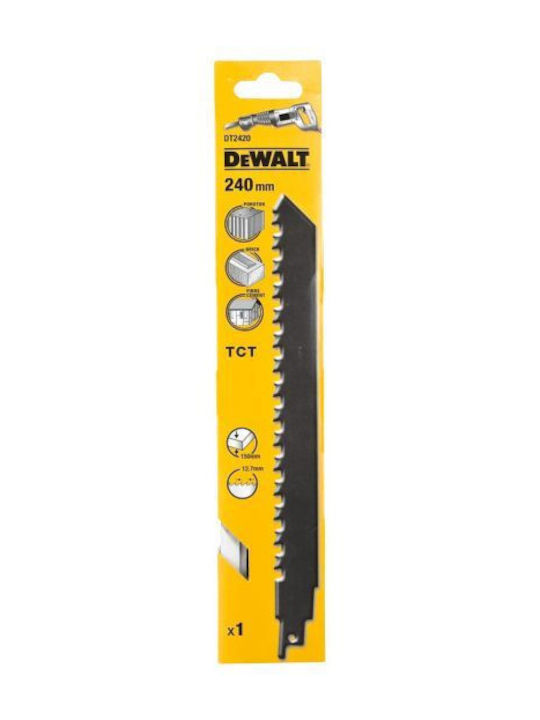 Dewalt DT2420 Λάμα για Δομικά Υλικά 240mm