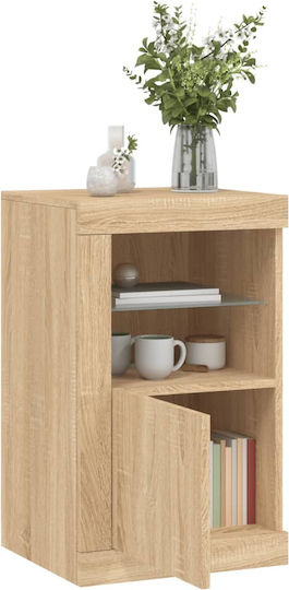 Rechteckiger Beistelltisch aus Holz Beige 2 Stücke M37xB41xH67cm vidaXL