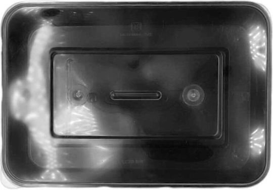 Ecocraft Disposable Plastic PP Tableware for Hot / Microwave Safe 500ml Black 100pcs