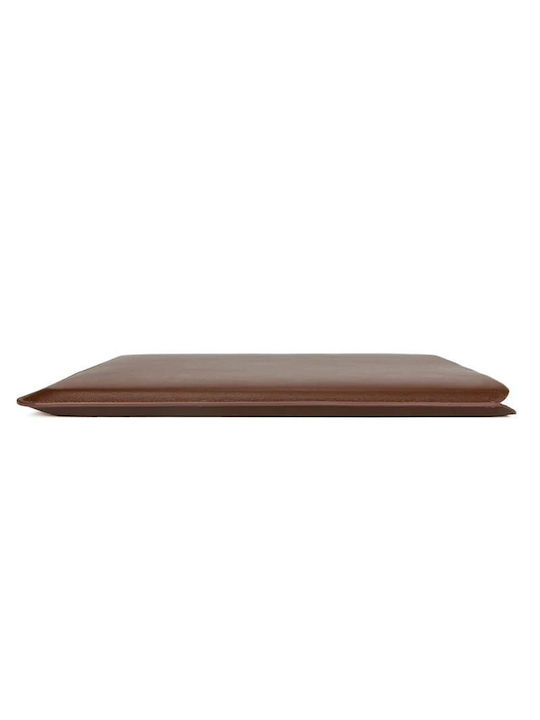 Sandmarc Leather Edition Θήκη για Laptop 14" MacBook Pro σε Καφέ χρώμα