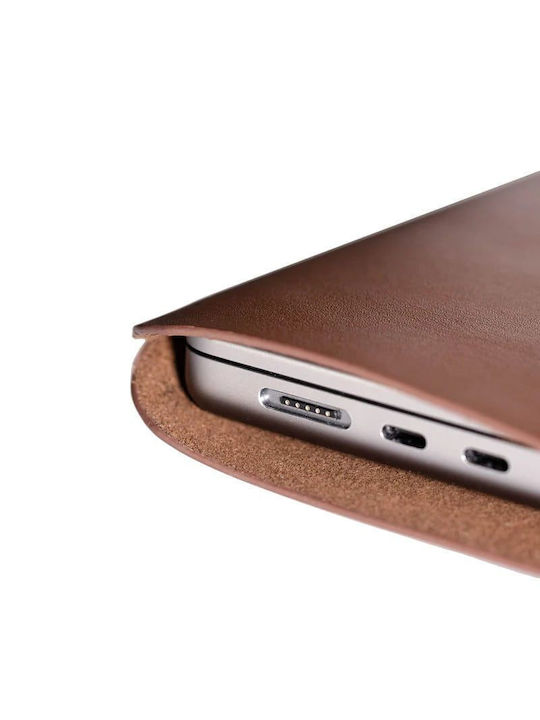 Sandmarc Leather Edition Geantă Husă pentru laptop 16" MacBook Pro în culoarea Maro