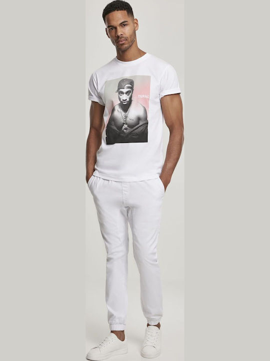 Mister Tee T-shirt Weiß Baumwolle