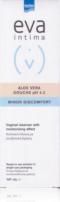 InterMed Eva Intima Minor Discomfort Aloe Vera Douche pH 4.2 Intimate Area Cleansing Liquid with Aloe 147ml