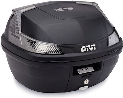 Givi Monolock Μπαγκαζιέρα Μοτοσυκλέτας 37lt Μαύρη