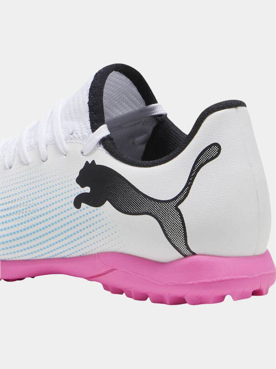 Play Tt Jr TT Kids Soccer Cleats & Shoes Turf White