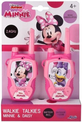 Jada Toys Spy Toy Walkie Talkie Minnie And Daisy Minnie for 3+ Years Old