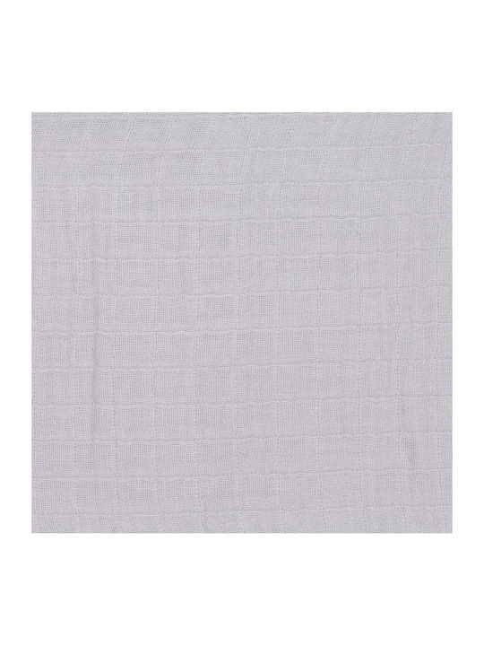 Laessig Swaddle Blanket Alb 85x85εκ. 3buc
