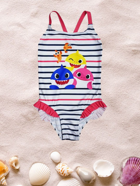 Stamion Baby Shark Παιδικό Μαγιό Ολόσωμο Πολύχρωμο