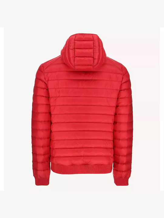 Just Over The Top Ärmellos Herren Jacke Lässig Rot