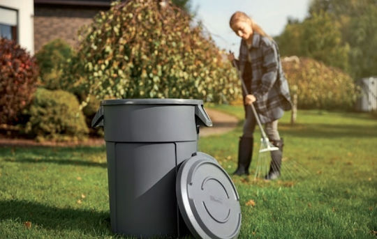 Delta Cleaning Plastic Coș de gunoi Deșeuri 85lt Albț