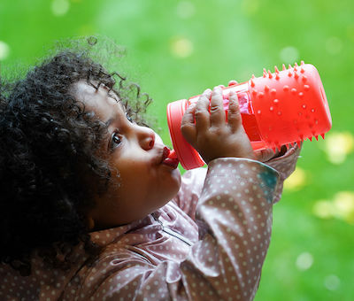 Melii Spikey Kids Water Bottle Pink 503ml