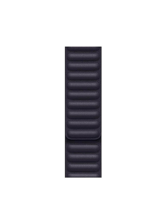 Apple Leather Strap Λουράκι Δερμάτινο Ink (Apple Watch 38/40/41/42mm)