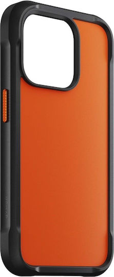 Nomad Back Cover Σιλικόνης Πορτοκαλί (iPhone 15 Pro)