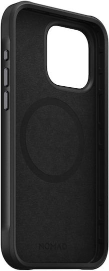 Nomad Back Cover Σιλικόνης με Λουράκι Πορτοκαλί (iPhone 15 Pro Max)