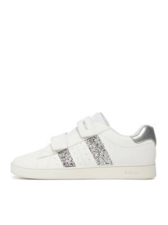 J Eclyper Kids Sneakers Anatomic with Scratch White