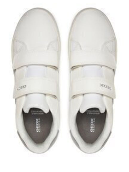 J Eclyper Kids Sneakers Anatomic with Scratch White