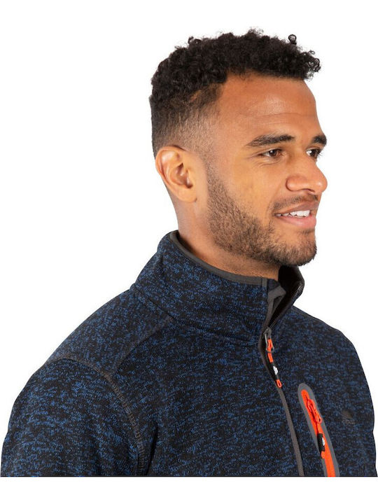 Bingham Men's Cardigan Navy Blue