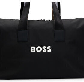 Hugo Boss Holdall Σακ Βουαγιάζ Μαύρο