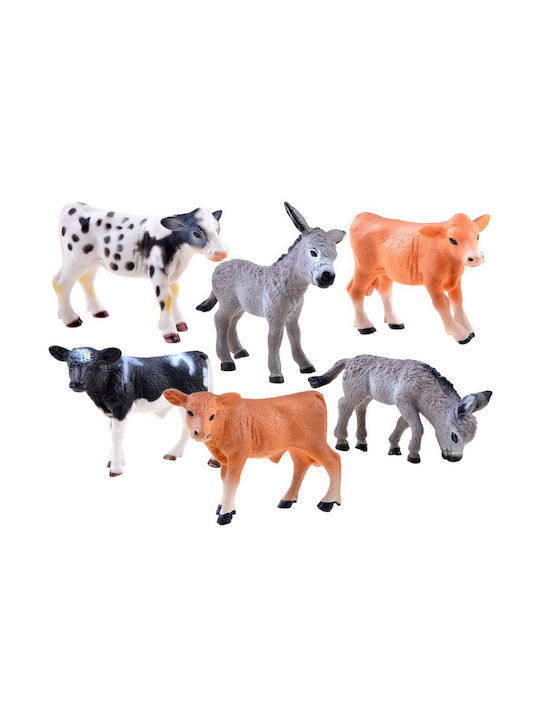 Jokomisiada Decorativ Cal din Plastic 6x7x2cm 1buc