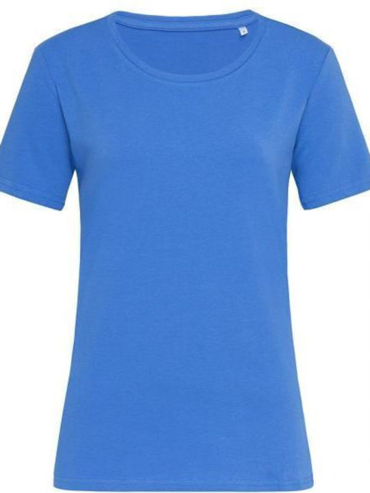 Stedman Claire Relaxed Women's Short Sleeve Promotional T-Shirt Bright Royal ST9730-BRR