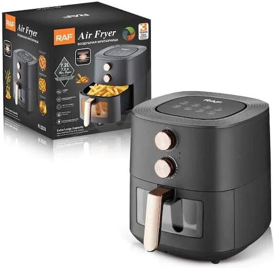 Raf R5233 Air Fryer 5.5lt Γκρι