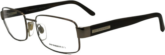 Burberry Metal Eyeglass Frame Black BE1079 1016