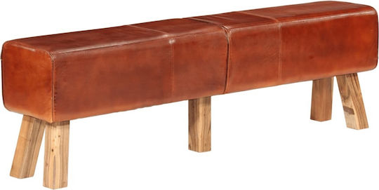 Πάγκος Τραπεζαρίας 160x30x49εκ. Καφέ Πάγκος Τραπεζαρίας 160x30x49εκ. Καφέ