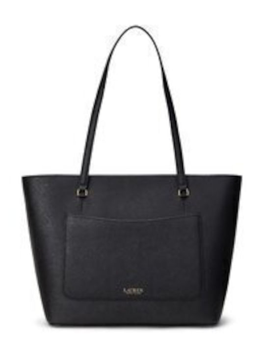 Γυναικεία Τσάντα Shopper Ώμου Μαύρη