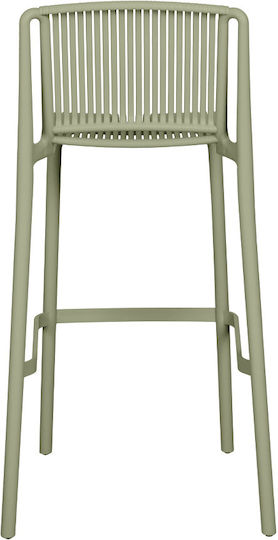Hocker für Bar Für den Außenbereich aus Polypropylen Polly Ladi 4Stück 52.5x49x100cm